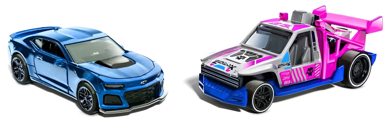 Hot Wheels 1:43 Scale Pull-Back Speeders 2 Pack