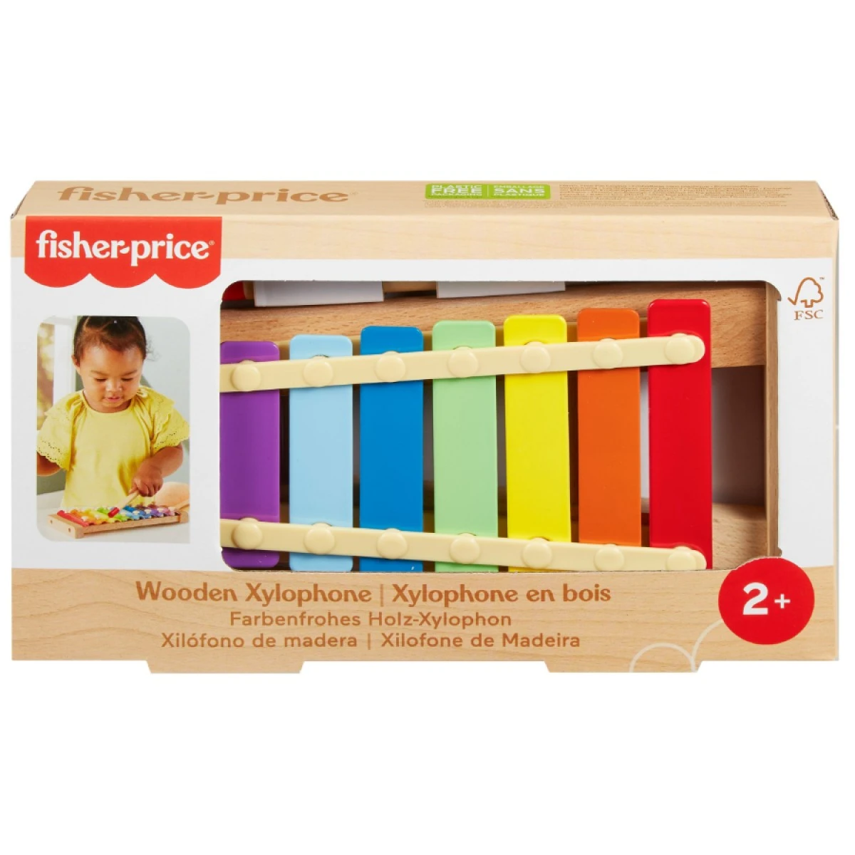 Fisher Price Wooden Xylophone Set