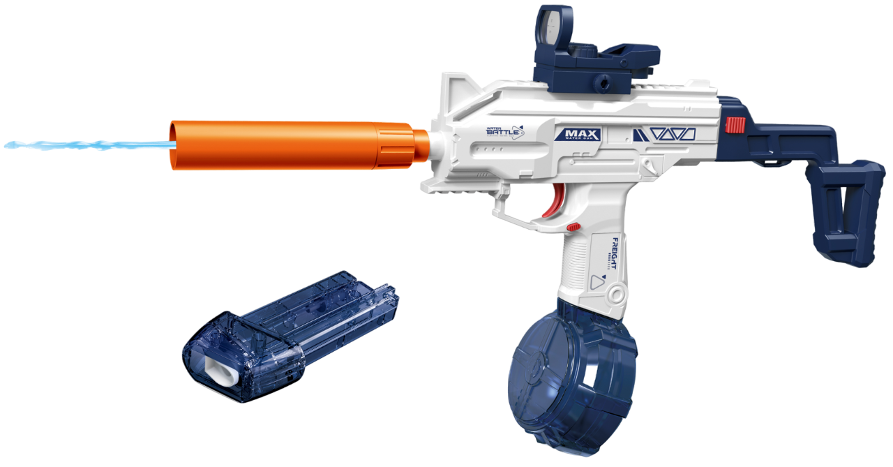 Water Electrix- Electric Uzi Water Gun - Blue