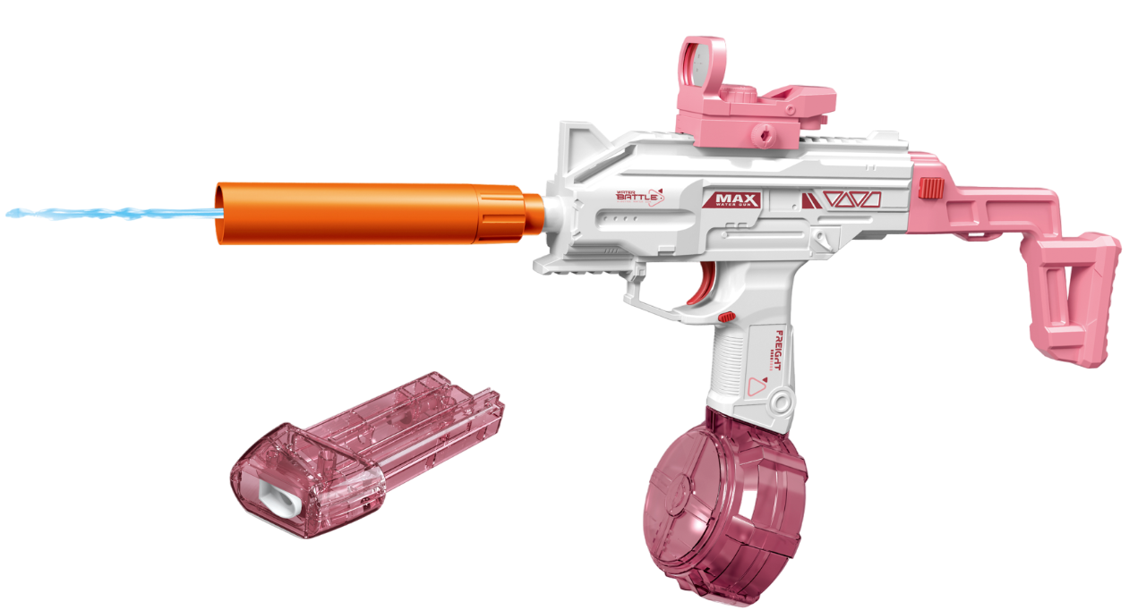 Water Electrix- Electric Uzi Water Gun - Pink