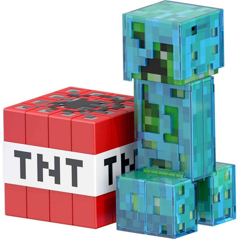 Minecraft Diamond Level Creeper Action Figure