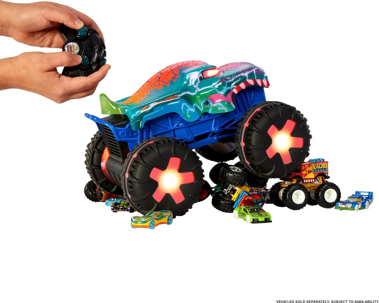 Hot Wheels Monster Trucks 1:15 Scale MEGA-Wrex Alive Remote-Control Vehicle Hot Wheels Monster Trucks 1:15 Scale MEGA-Wrex Alive Remote-Control Vehicle