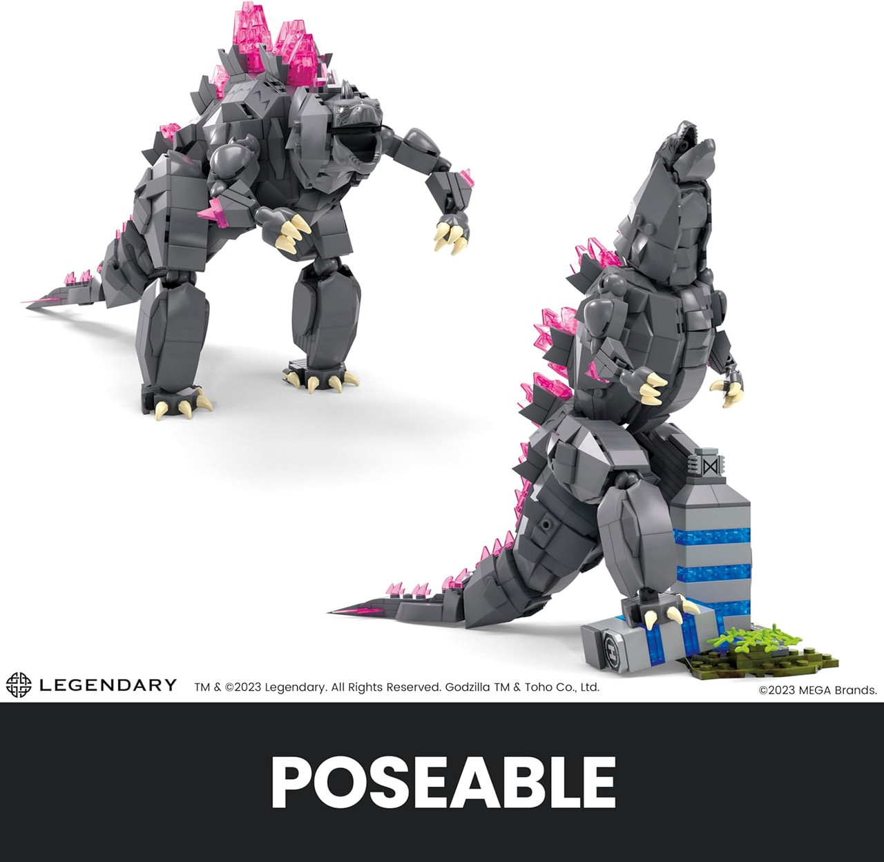 Mega Godzilla x Kong: The New Empire Building Set