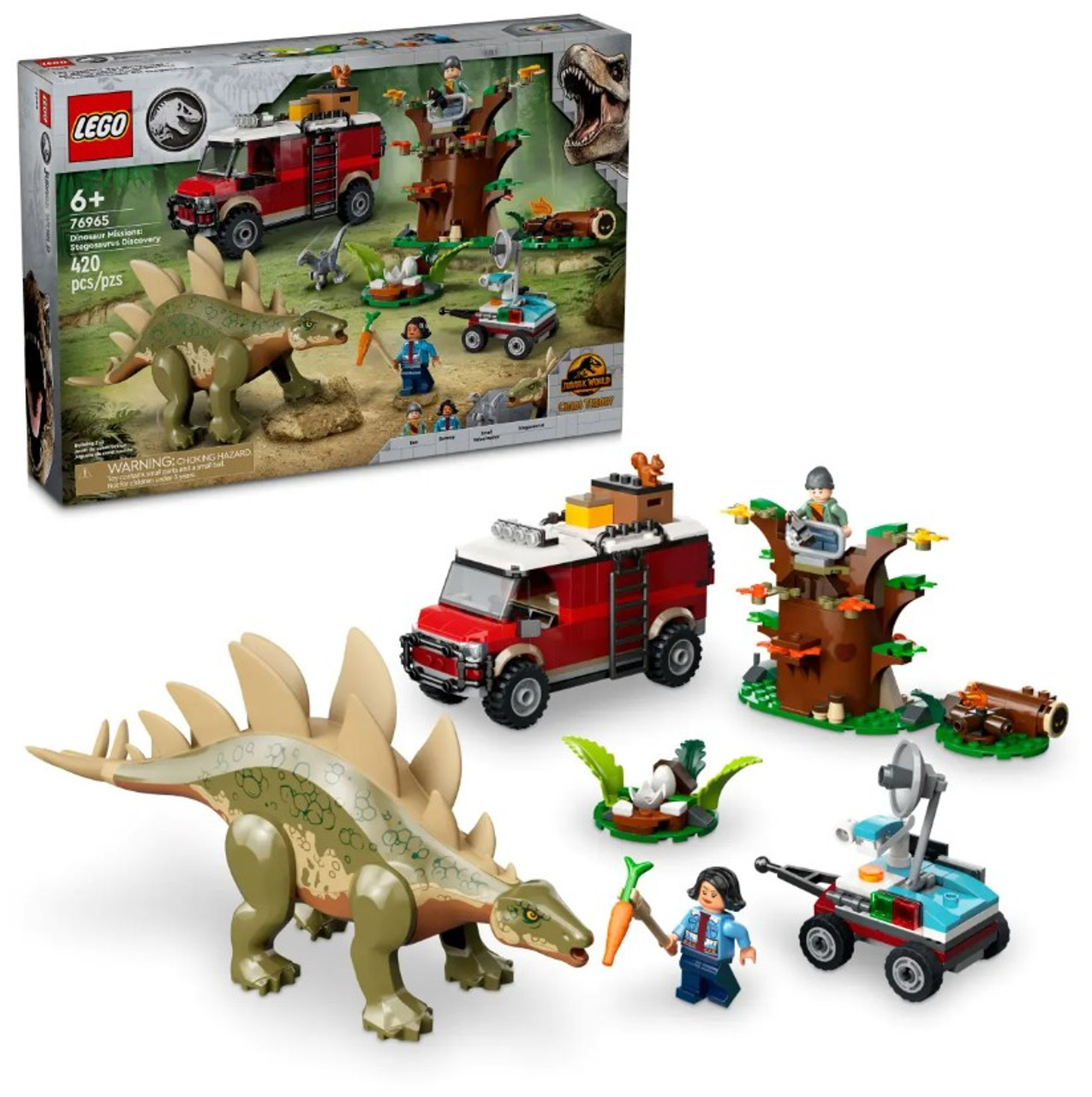 LEGO Jurassic World Dinosaur Missions: Stegosaurus Discovery 76965 LEGO Jurassic World Dinosaur Missions: Stegosaurus Discovery 76965