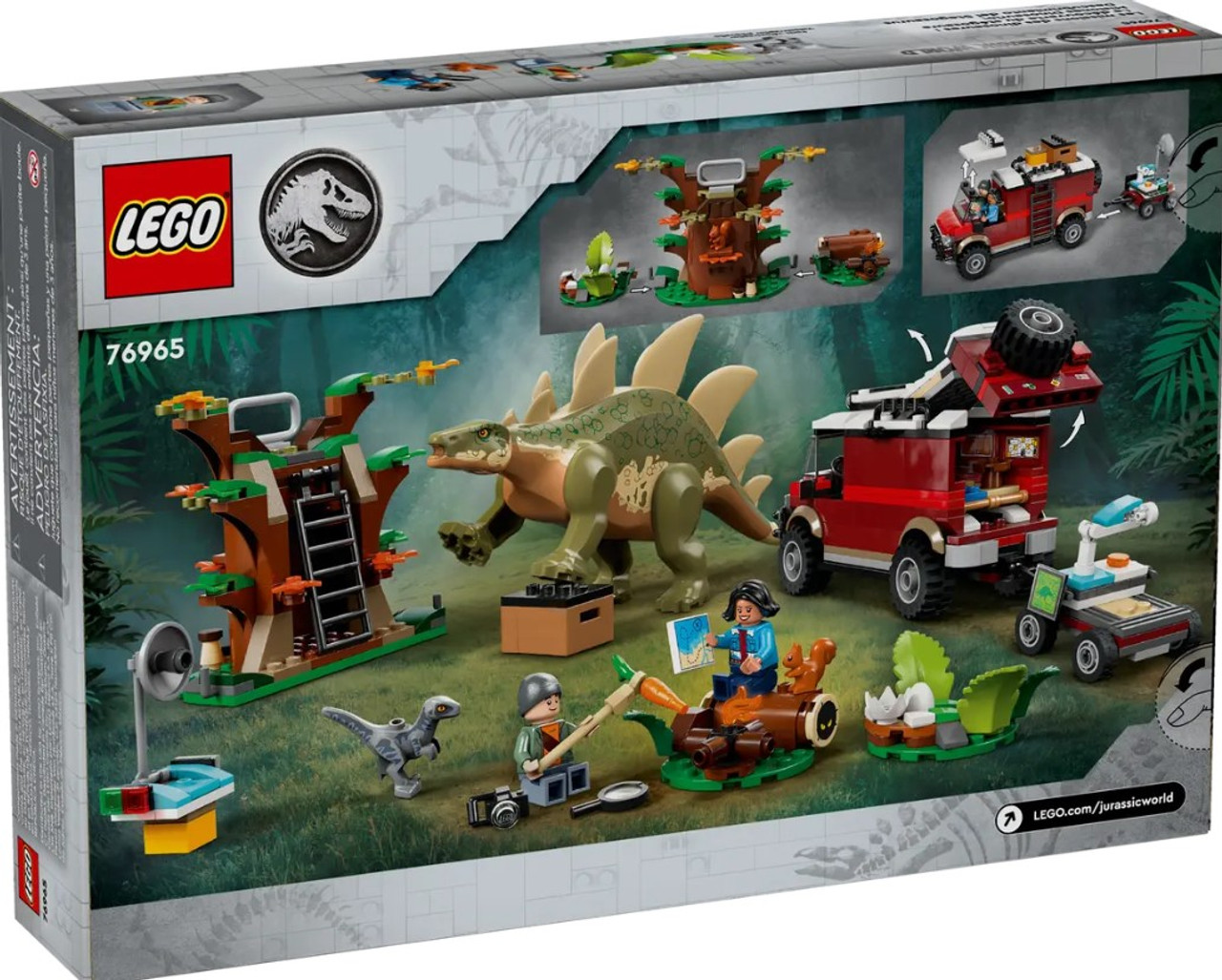 LEGO Jurassic World Dinosaur Missions: Stegosaurus Discovery 76965 LEGO Jurassic World Dinosaur Missions: Stegosaurus Discovery 76965
