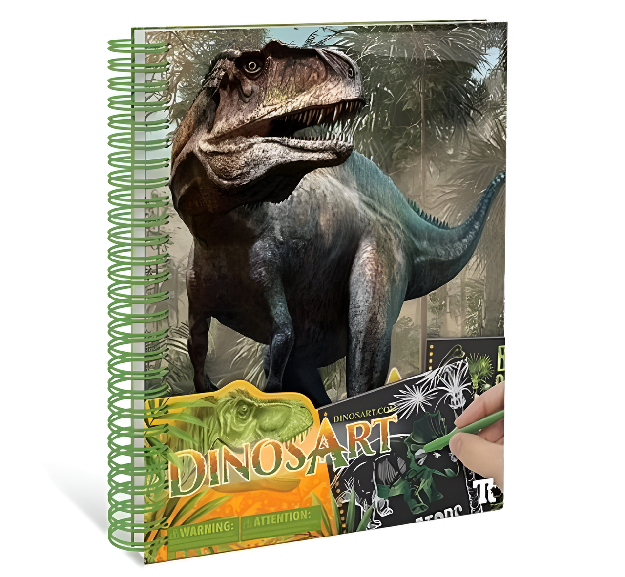 DinosArt - Creative Book - Scratch & Sketch