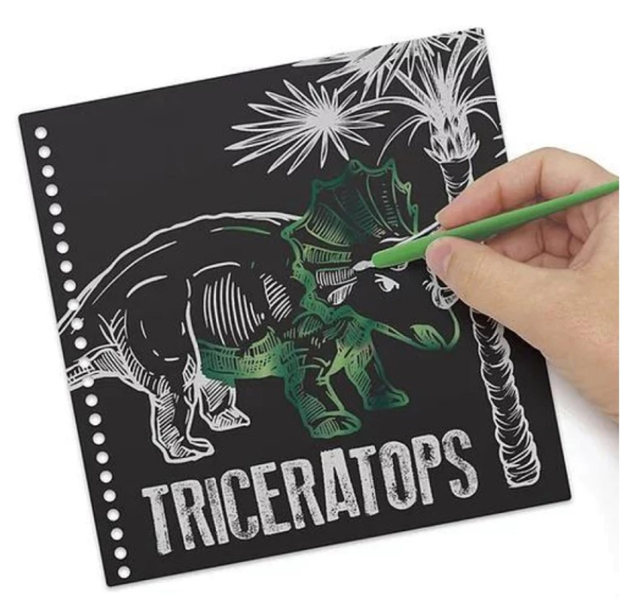 DinosArt - Creative Book - Scratch & Sketch