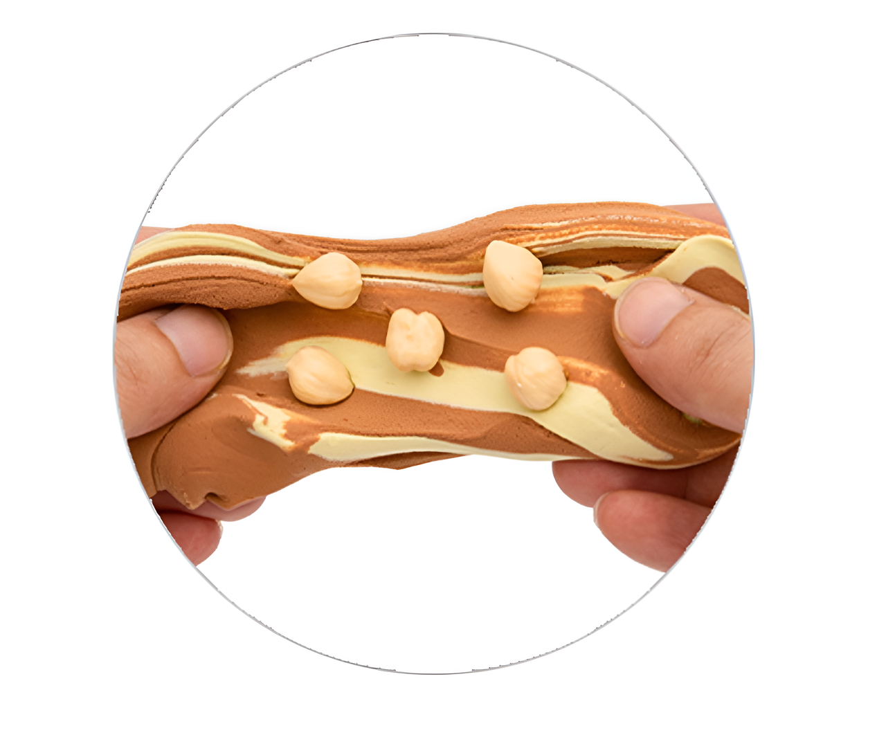 Hazelnut Scented Butter Slime in Pot