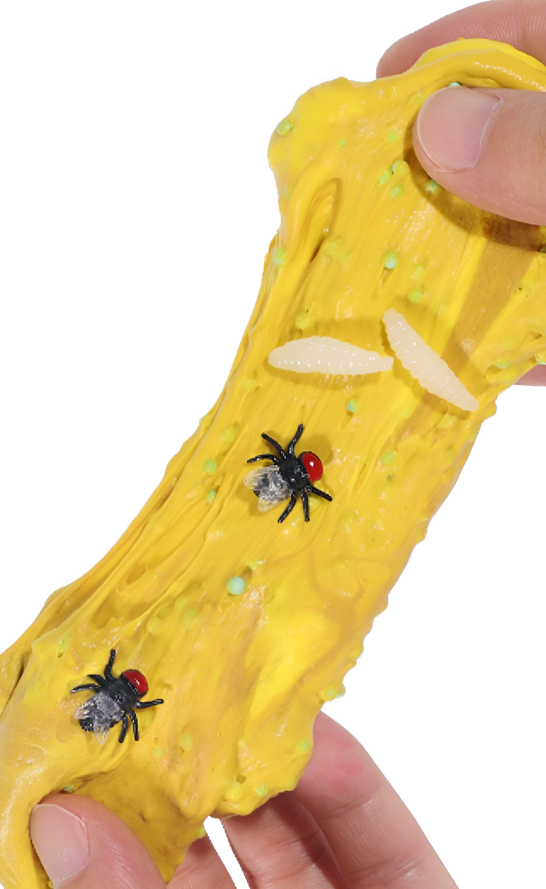 Woozy Puff Slime with Artificial Flies