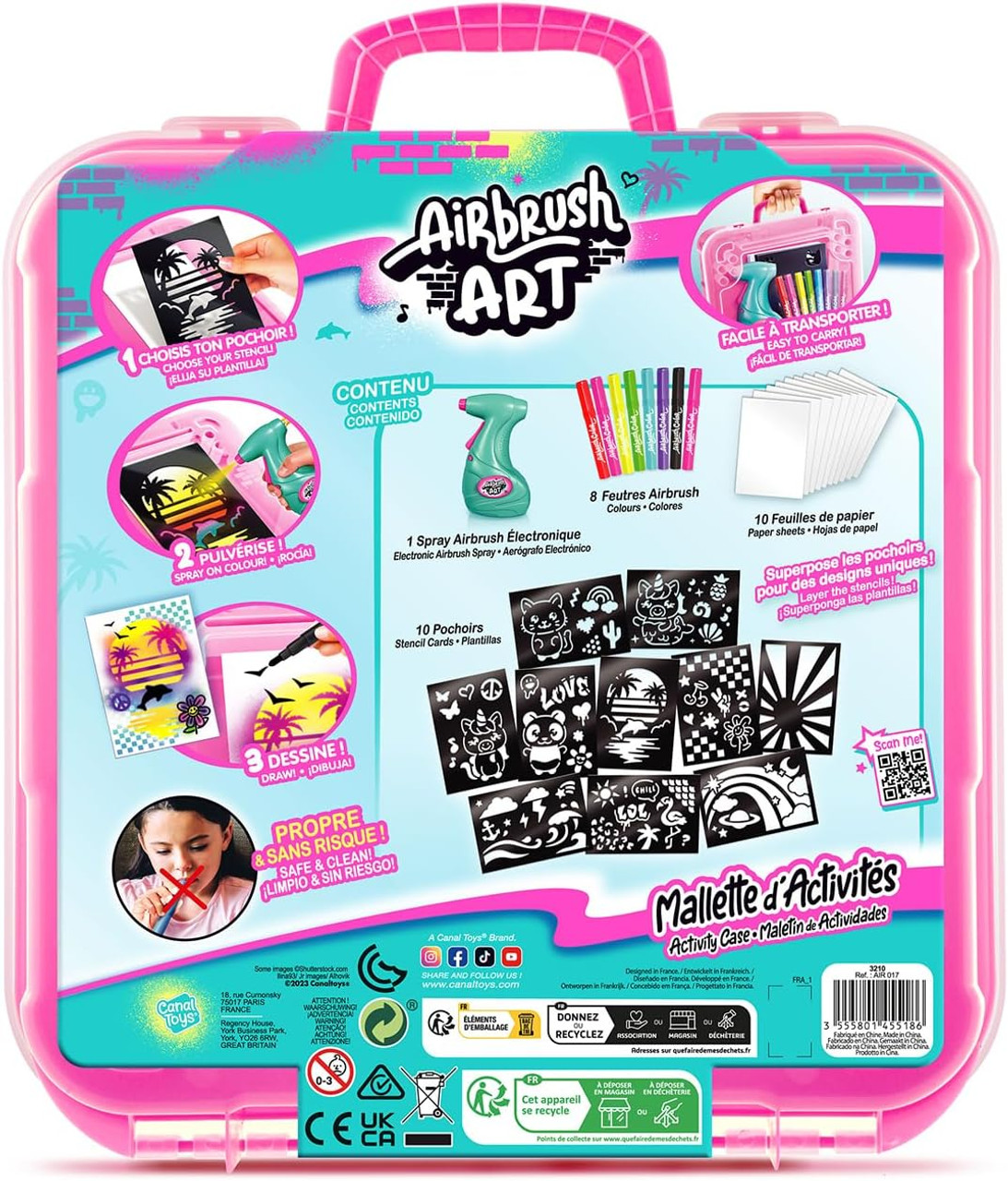 Airbrush Art - Activity Case