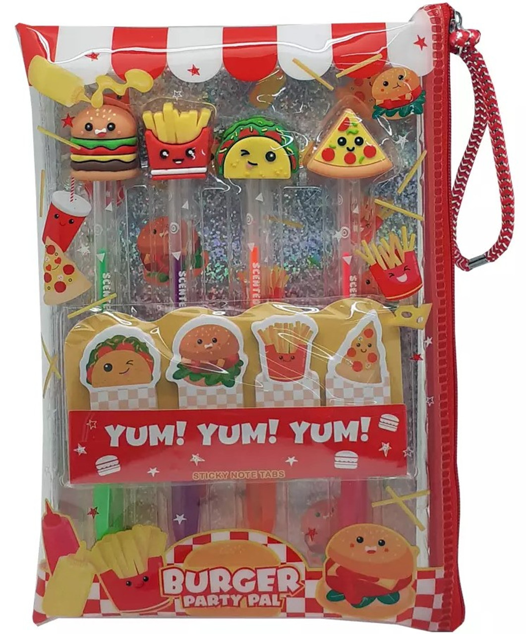 Gel Pentastic Stationery Writing Fun Set - Food