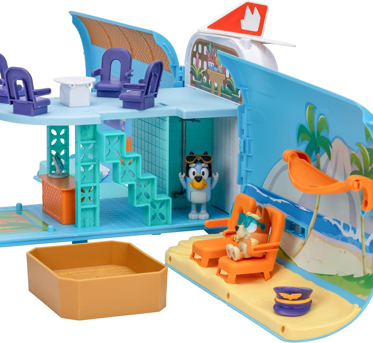 Bluey S11 3-in-1 Airplane Set
