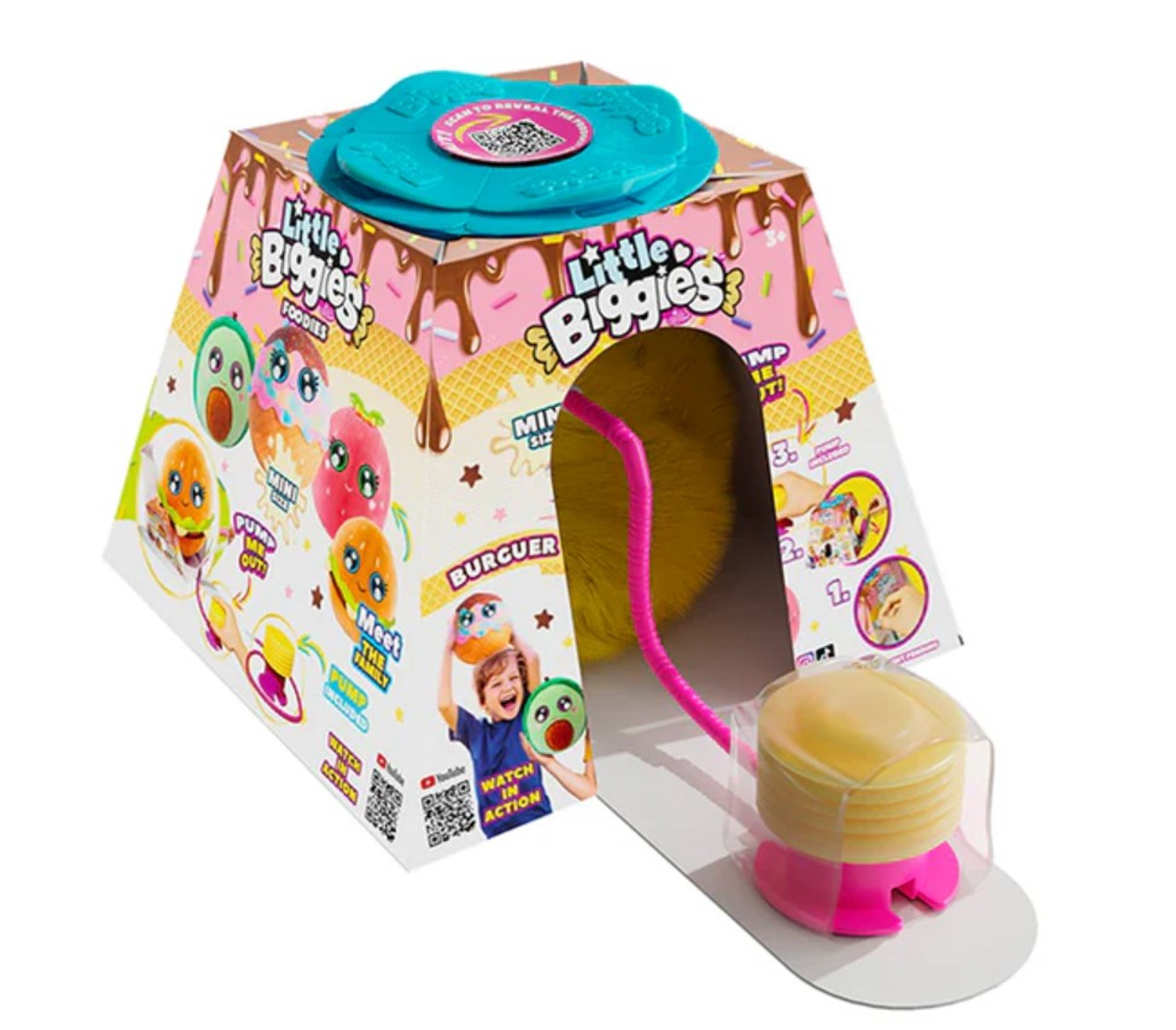 Little Biggies Inflatable Plush Foodies