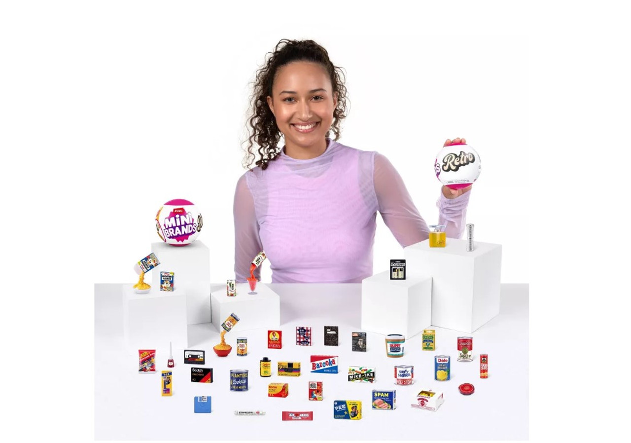 Mini Brands Retro Series 1 Collectible Capsule