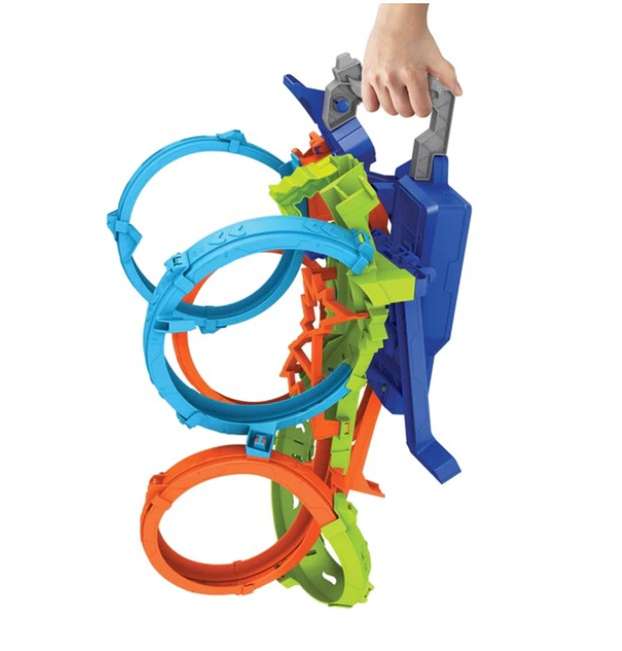 Hot Wheels 4-Loop Crash Out Track Set 1:64 Hot Wheels 4-Loop Crash Out Track Set 1:64