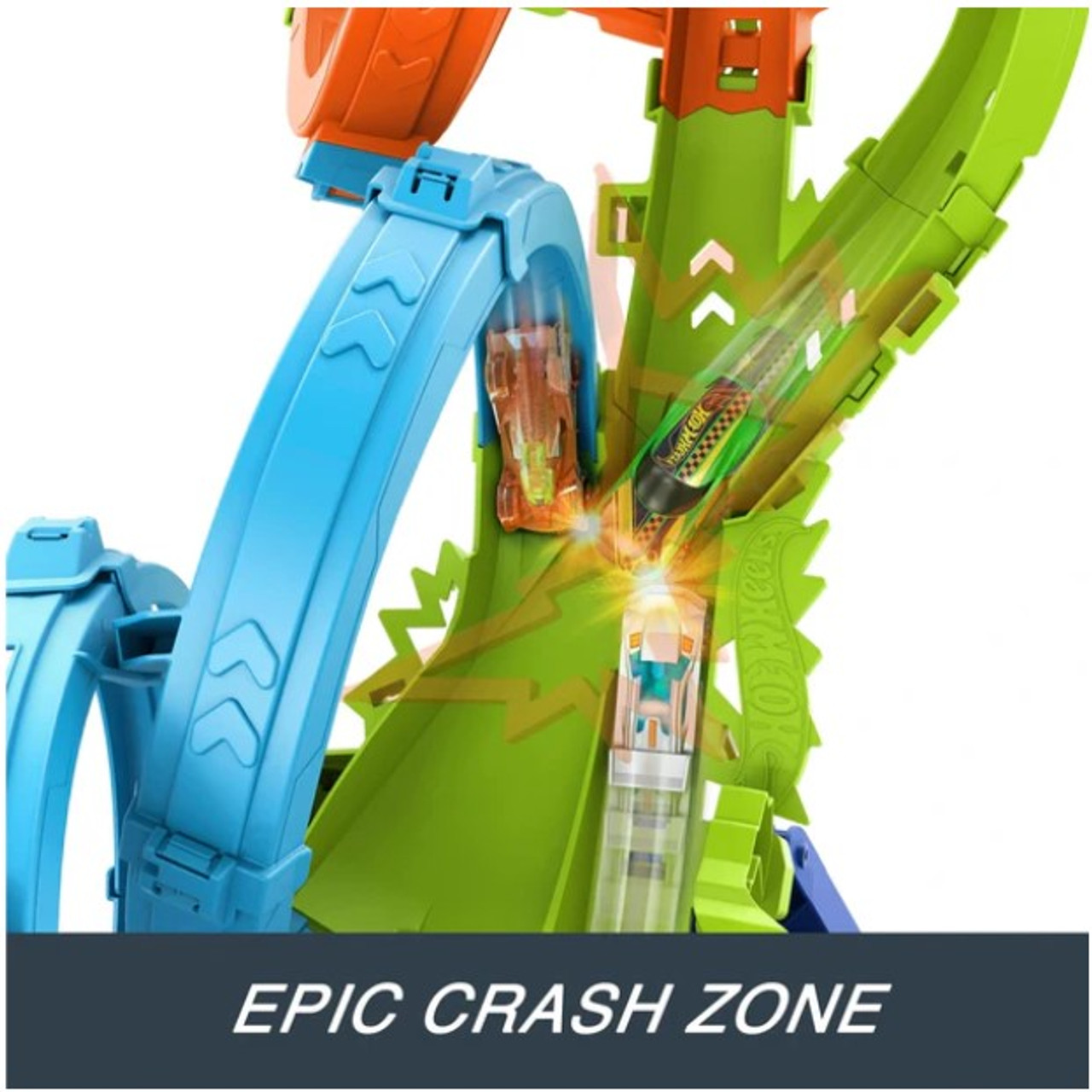 Hot Wheels 4-Loop Crash Out Track Set 1:64 Hot Wheels 4-Loop Crash Out Track Set 1:64
