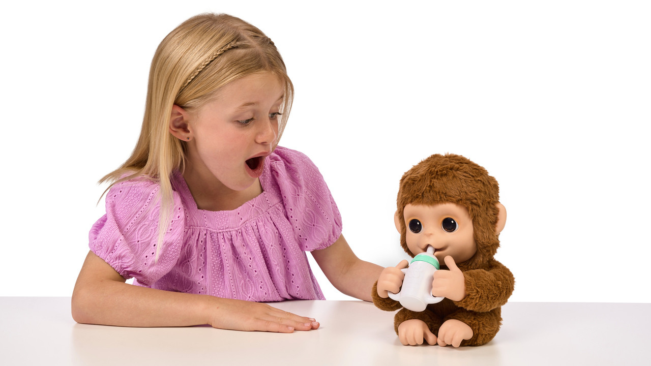 Little Live Pets My Baby Monkey Plush Single Pack Little Live Pets My Baby Monkey Plush Single Pack