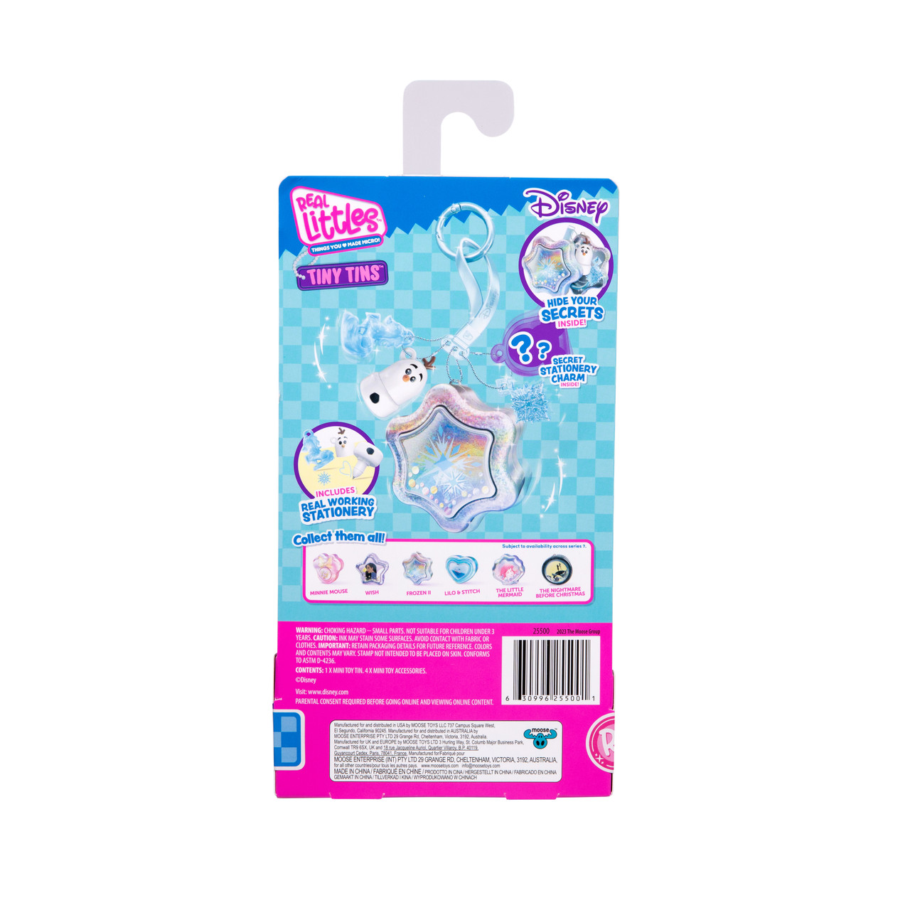 Real Littles: Tiny Tins Disney Characters Keychain