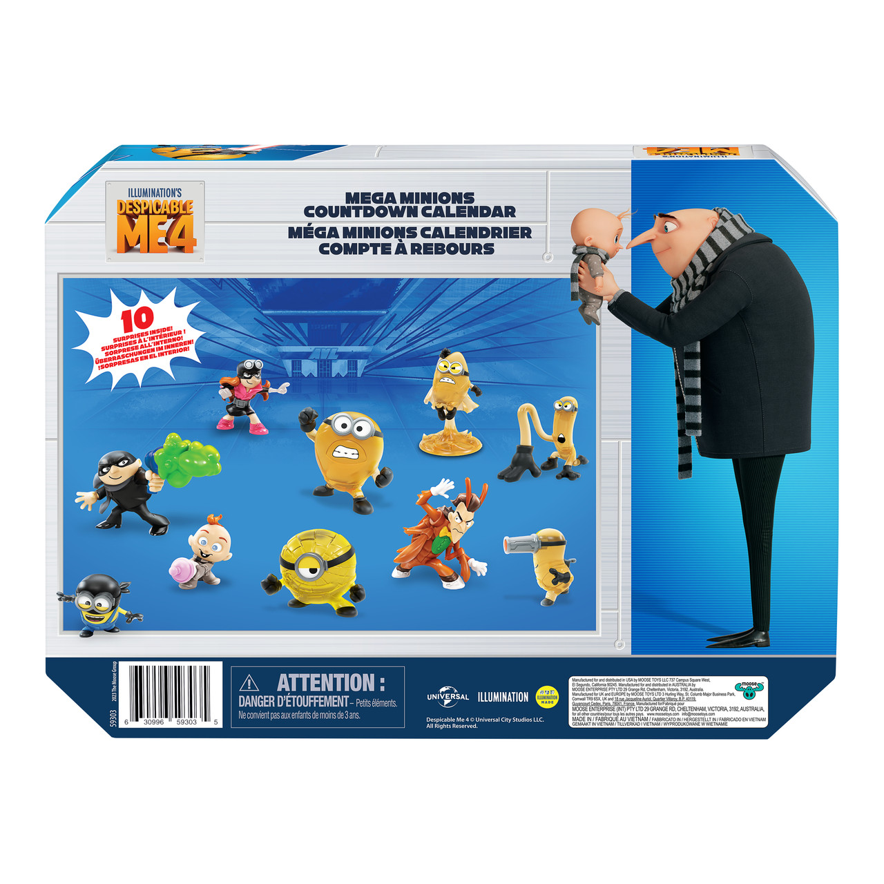 Despicable Me 4 Countdown Calendar