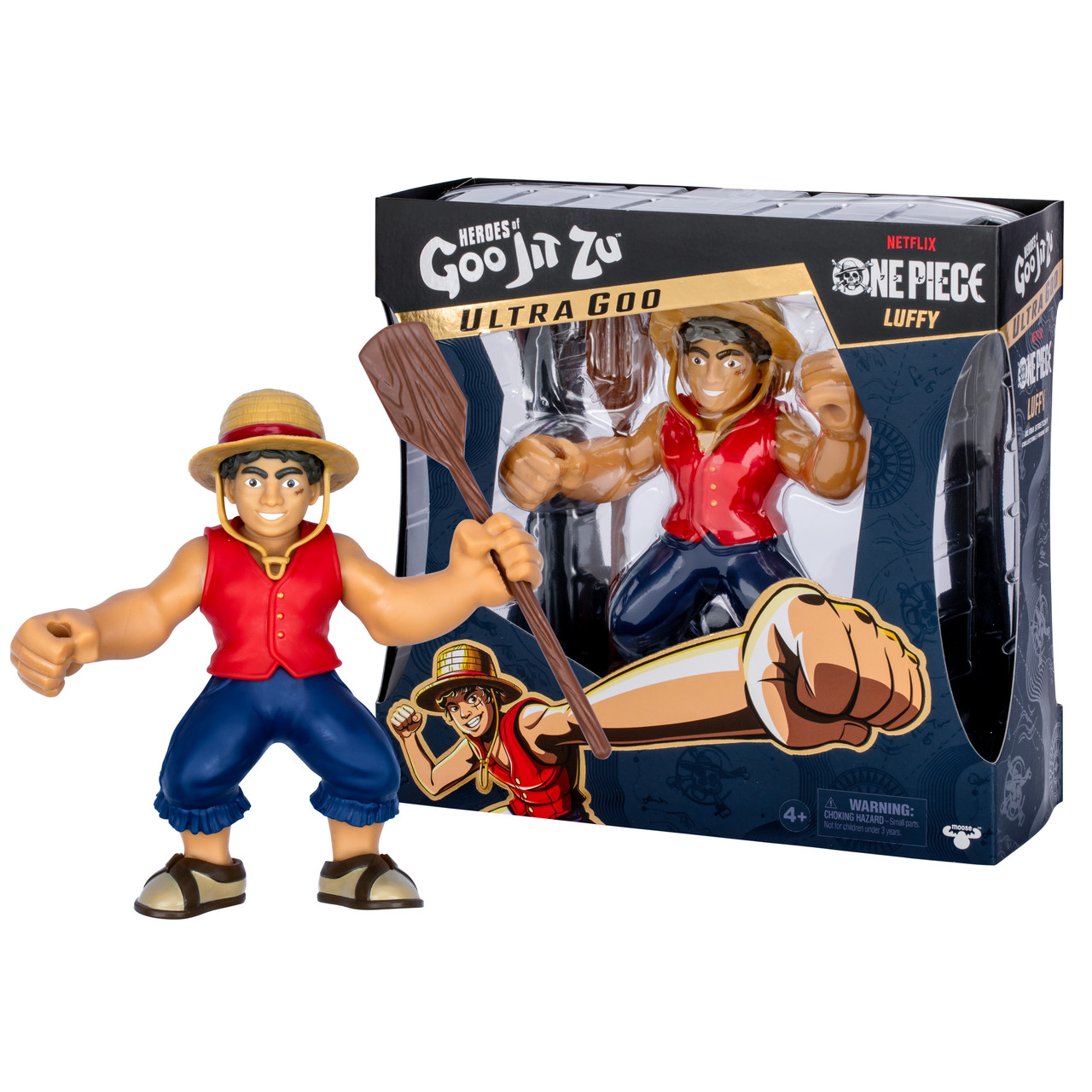 Heroes Of Goo Jit Zu: Ultra Goo Hero Pack Luffy Mini Stretchy Heroes Of Goo Jit Zu: Ultra Goo Hero Pack Luffy Mini Stretchy
