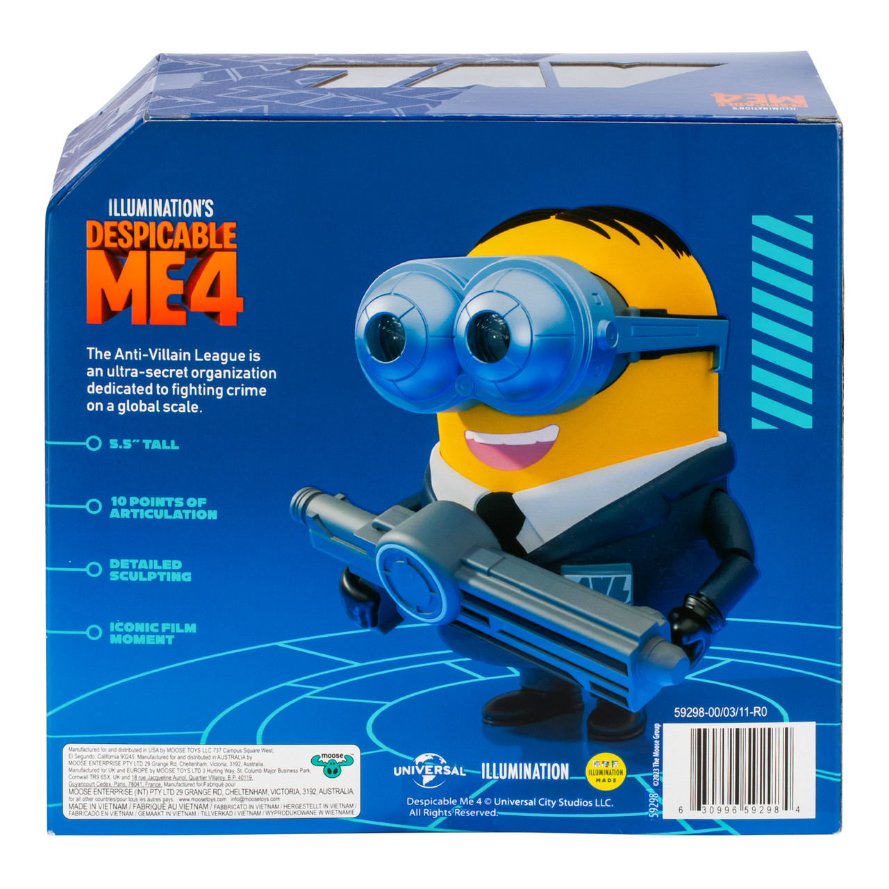 Despicable Me 4 - AVL Minions Deluxe Figure