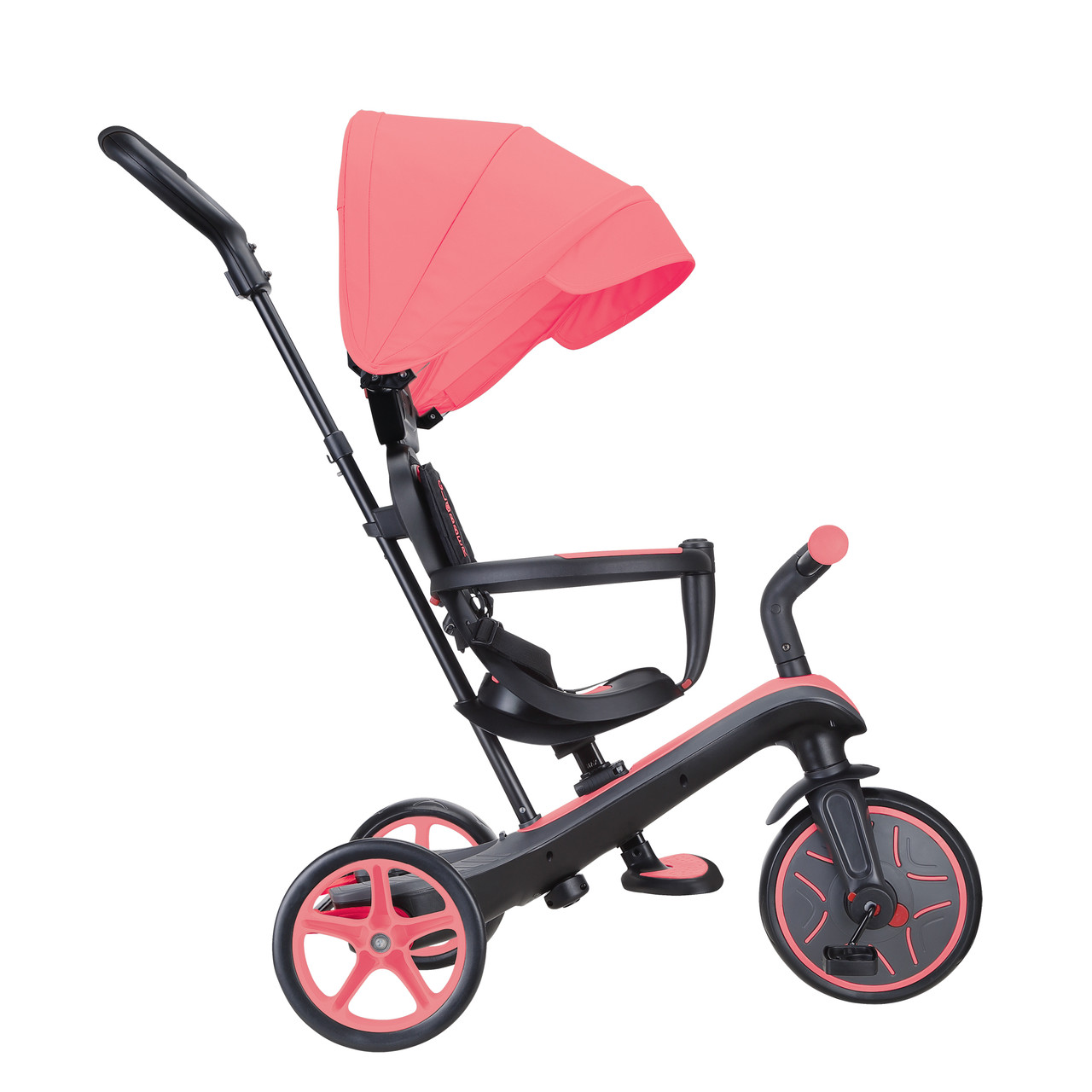 Globber Explorer Balance Bike Trike 4-in-1: Pink 10m to 5yrs
