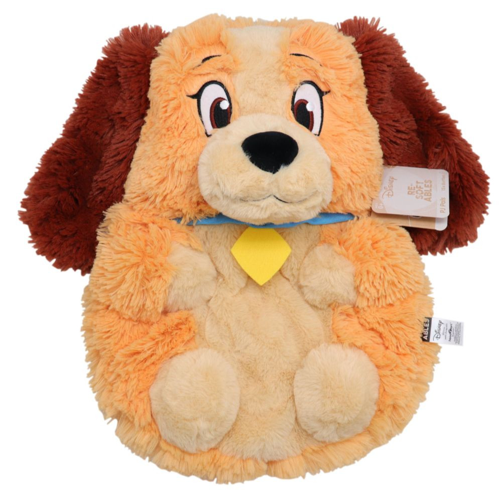 Resoftables PJ Pals Disney Lady and the Tramp Lady Plush