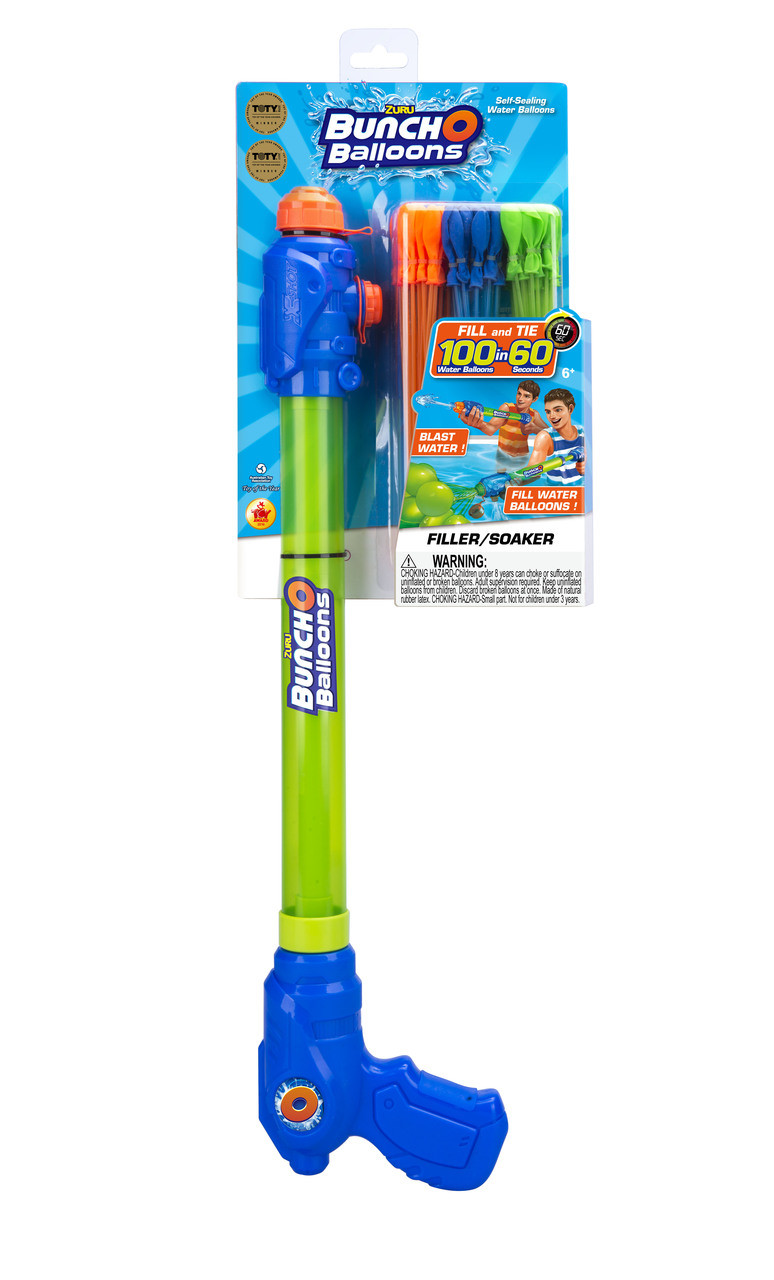 Zuru Bunch O Balloons Dual Ambush Water Gun With Balloons (Tv) Zuru Bunch O Balloons Dual Ambush Water Gun With Balloons (Tv)