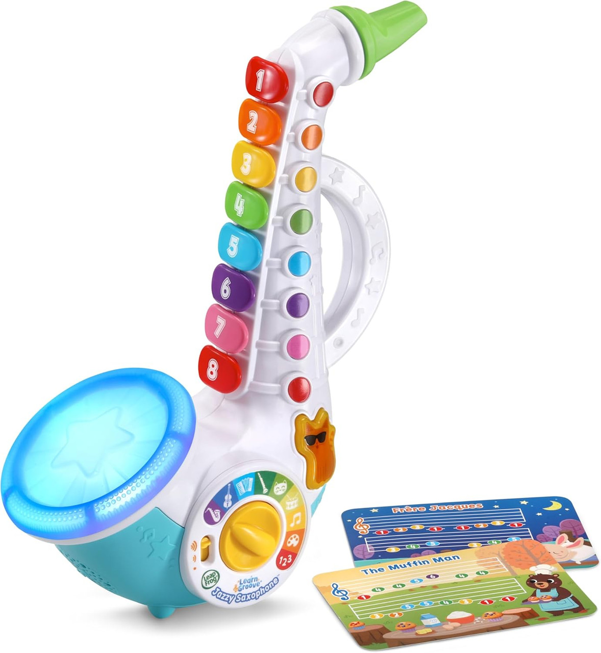 LeapFrog Learn and Groove Jazzy Saxophone Musical Toy for Toddlers