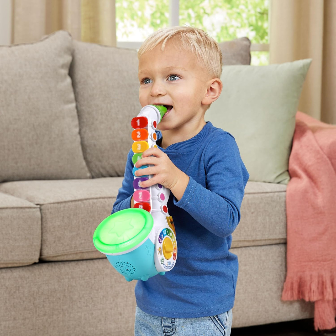 LeapFrog Learn and Groove Jazzy Saxophone Musical Toy for Toddlers