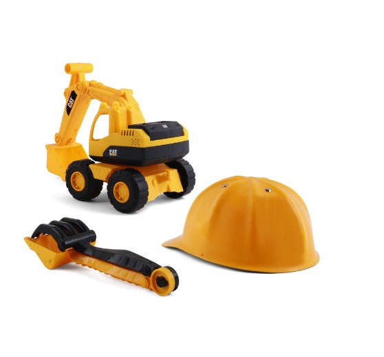 CAT Construction Fleet Sand Set with Excavator and Tools