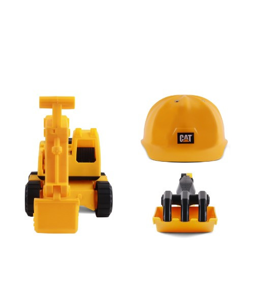 CAT Construction Fleet Sand Set with Excavator and Tools