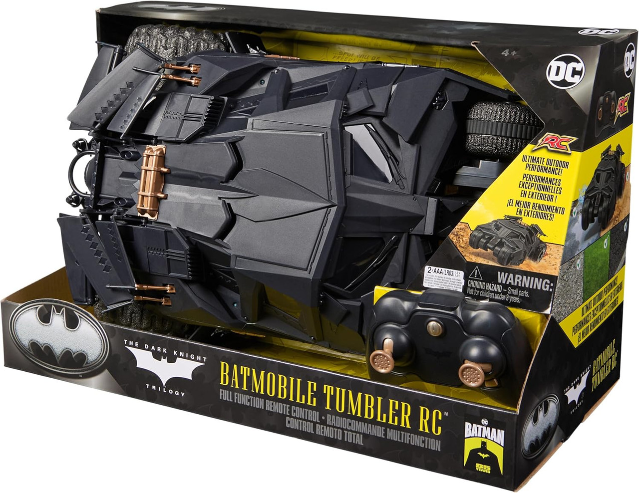 DC Batman 85th Anniversary - Tumbler RC Batmobile Dark Knight Trilogy 1:15 Scale DC Batman 85th Anniversary - Tumbler RC Batmobile Dark Knight Trilogy 1:15 Scale