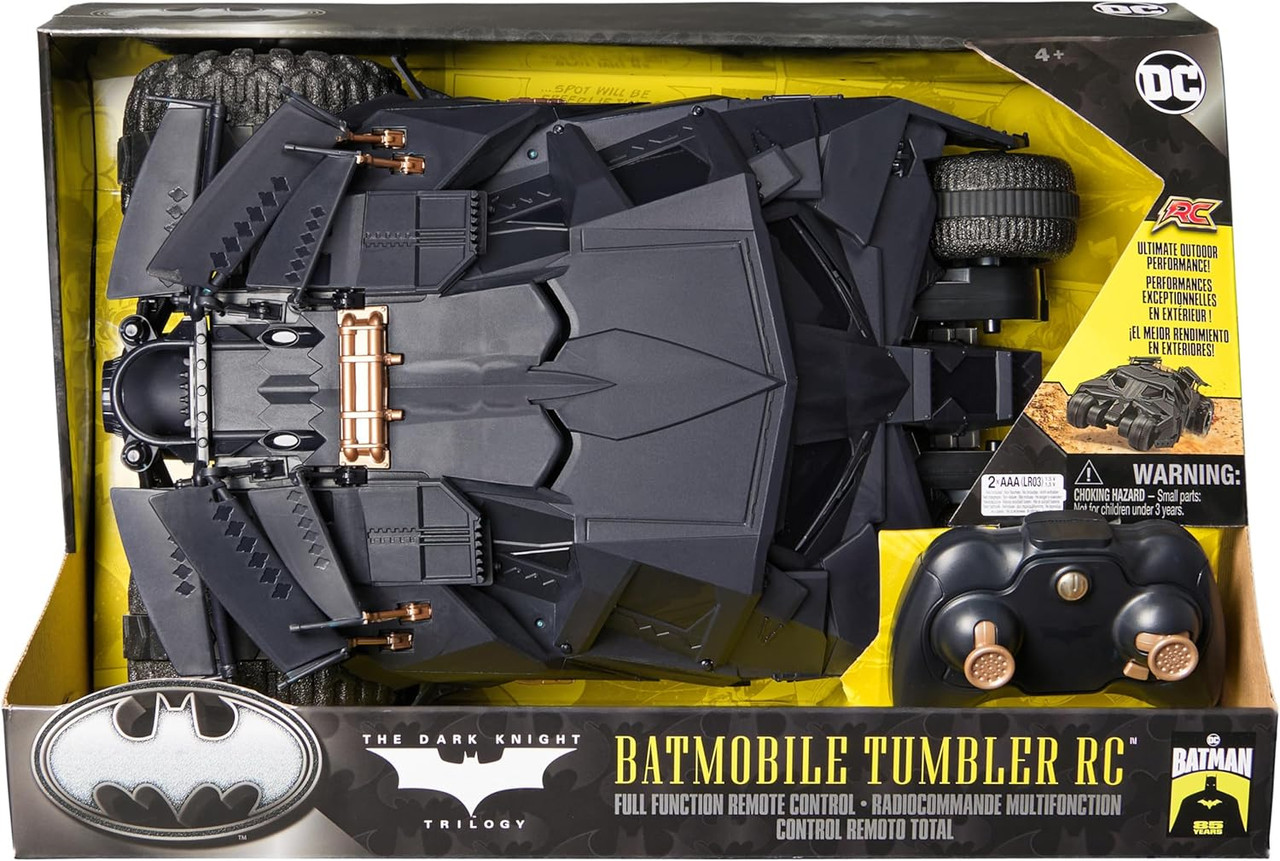 DC Batman 85th Anniversary - Tumbler RC Batmobile Dark Knight Trilogy 1:15 Scale DC Batman 85th Anniversary - Tumbler RC Batmobile Dark Knight Trilogy 1:15 Scale