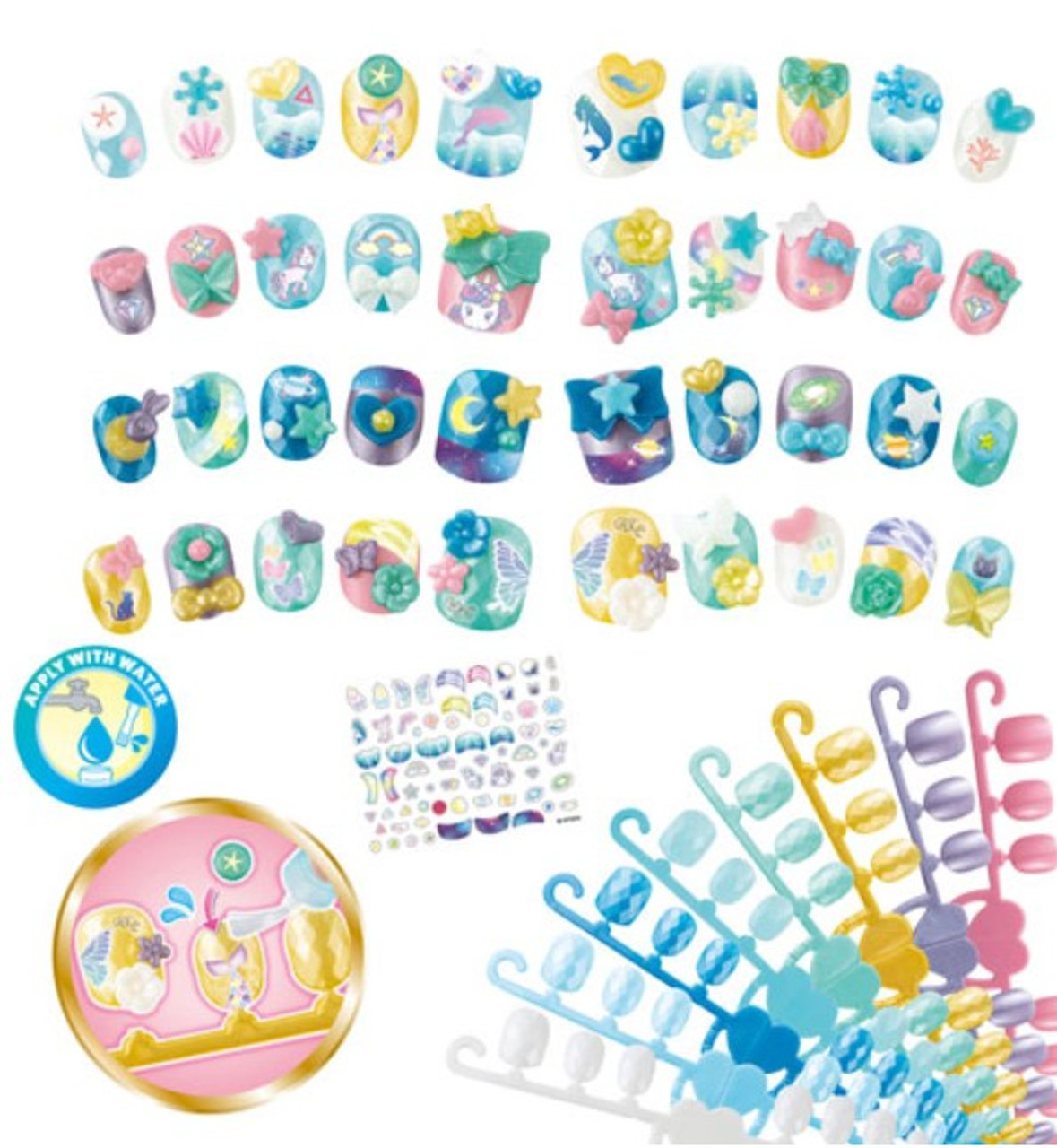 Aquabeads - Nail Refill Kit - Unicorns