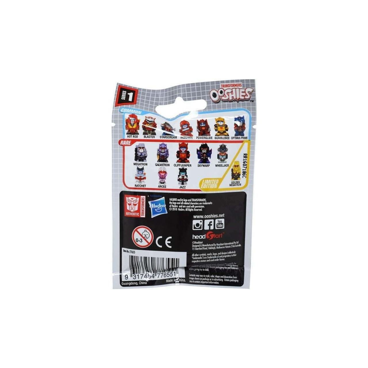 Transformers Ooshies Capsule Transformers Ooshies Capsule