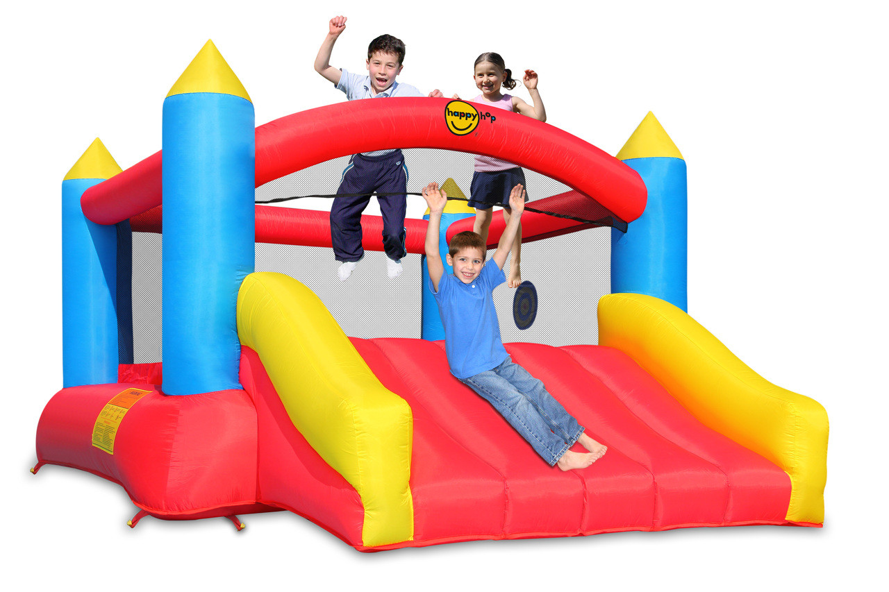 Happy Hop Castle Bouncer with Slide