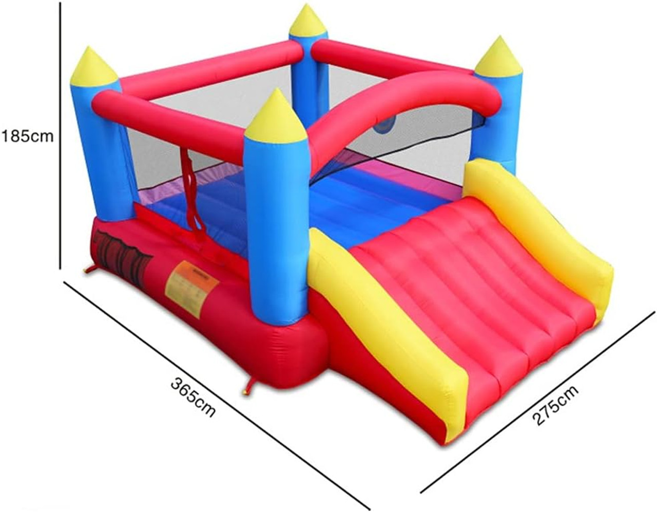 Happy Hop Castle Bouncer with Slide