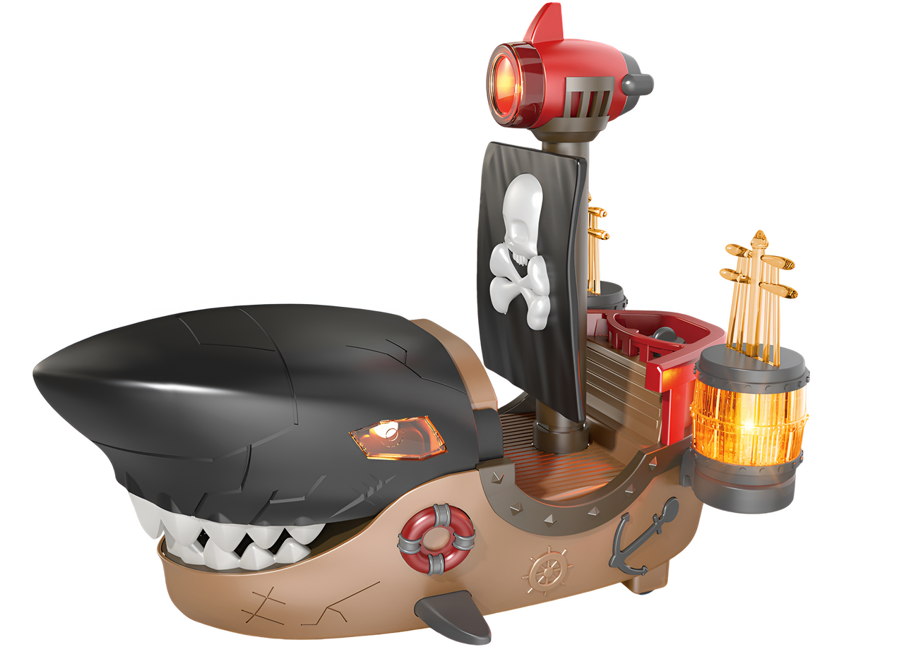 Gear Pirate Ship Shark