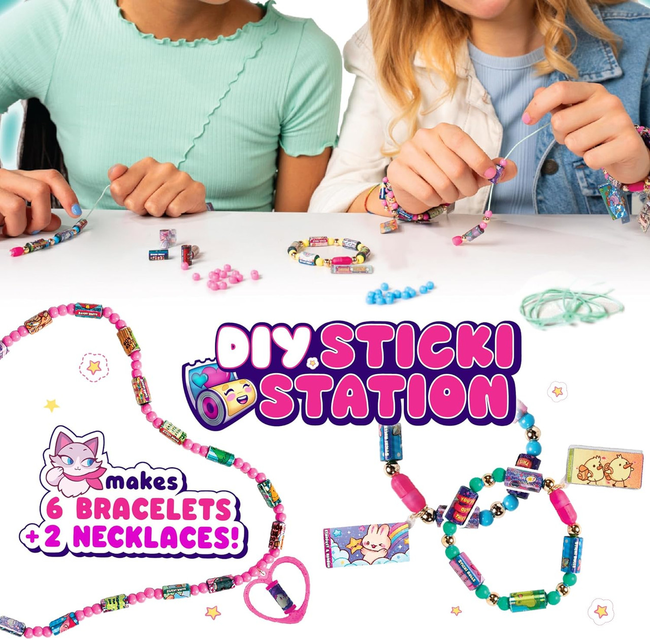 Sticki Rolls Sticki Station - Ultimate DIY Sticker Jewelry Kit Sticki Rolls Sticki Station - Ultimate DIY Sticker Jewelry Kit