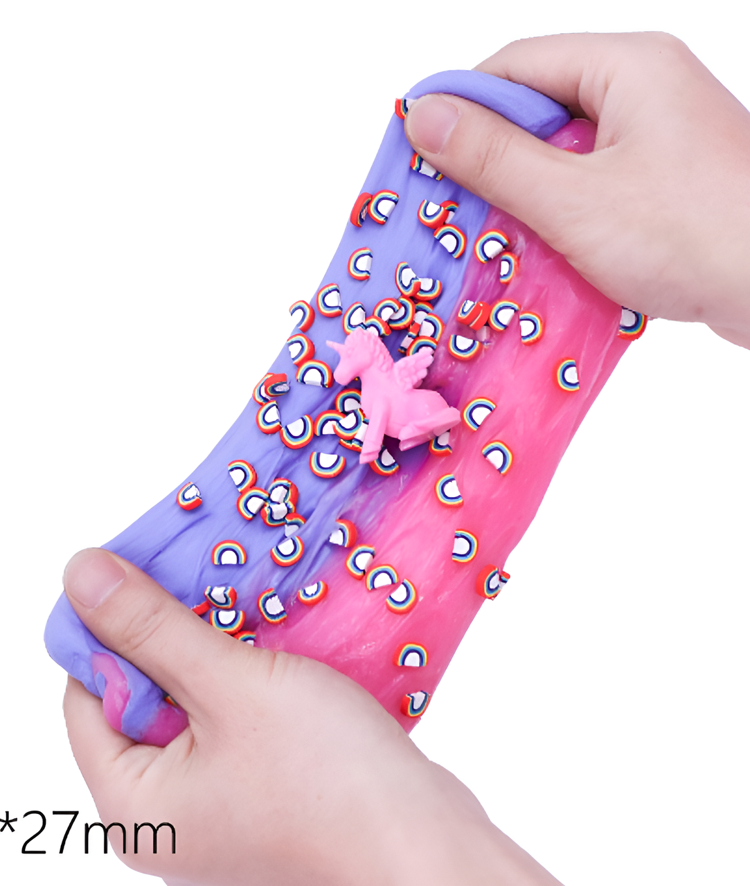 Unicorn Crystal Putty & Puff Slime