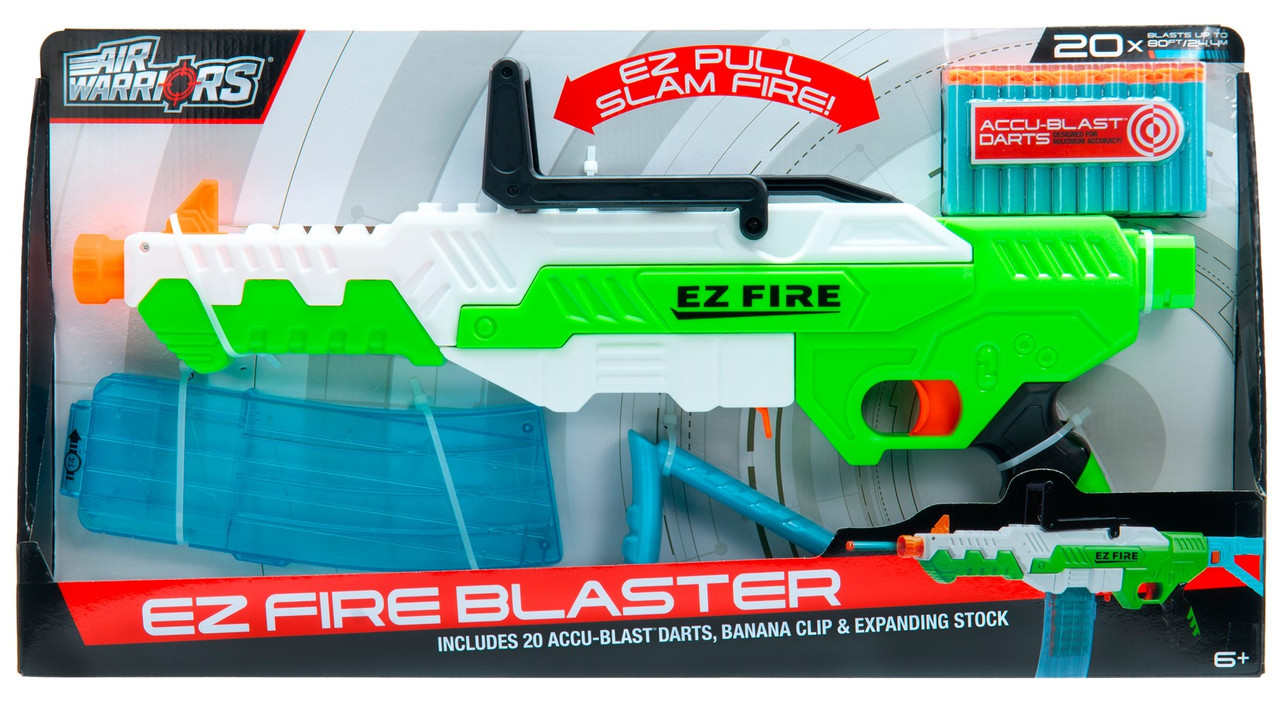 Air Warriors Ez Fire Blaster Air Warriors Ez Fire Blaster