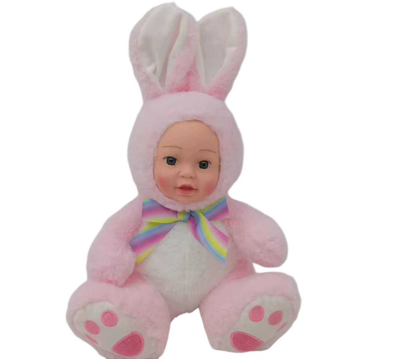 My Loveable Pink Bunny Furbaby Baby Doll 26cm My Loveable Pink Bunny Furbaby Baby Doll 26cm
