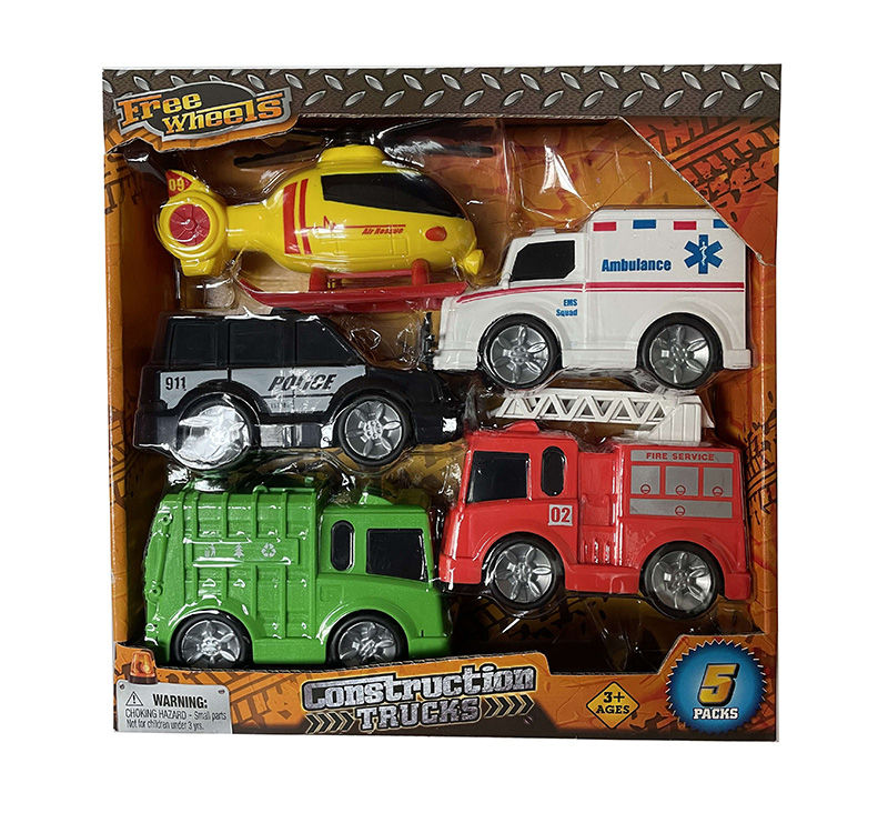 5 Pack Emergency Car Set