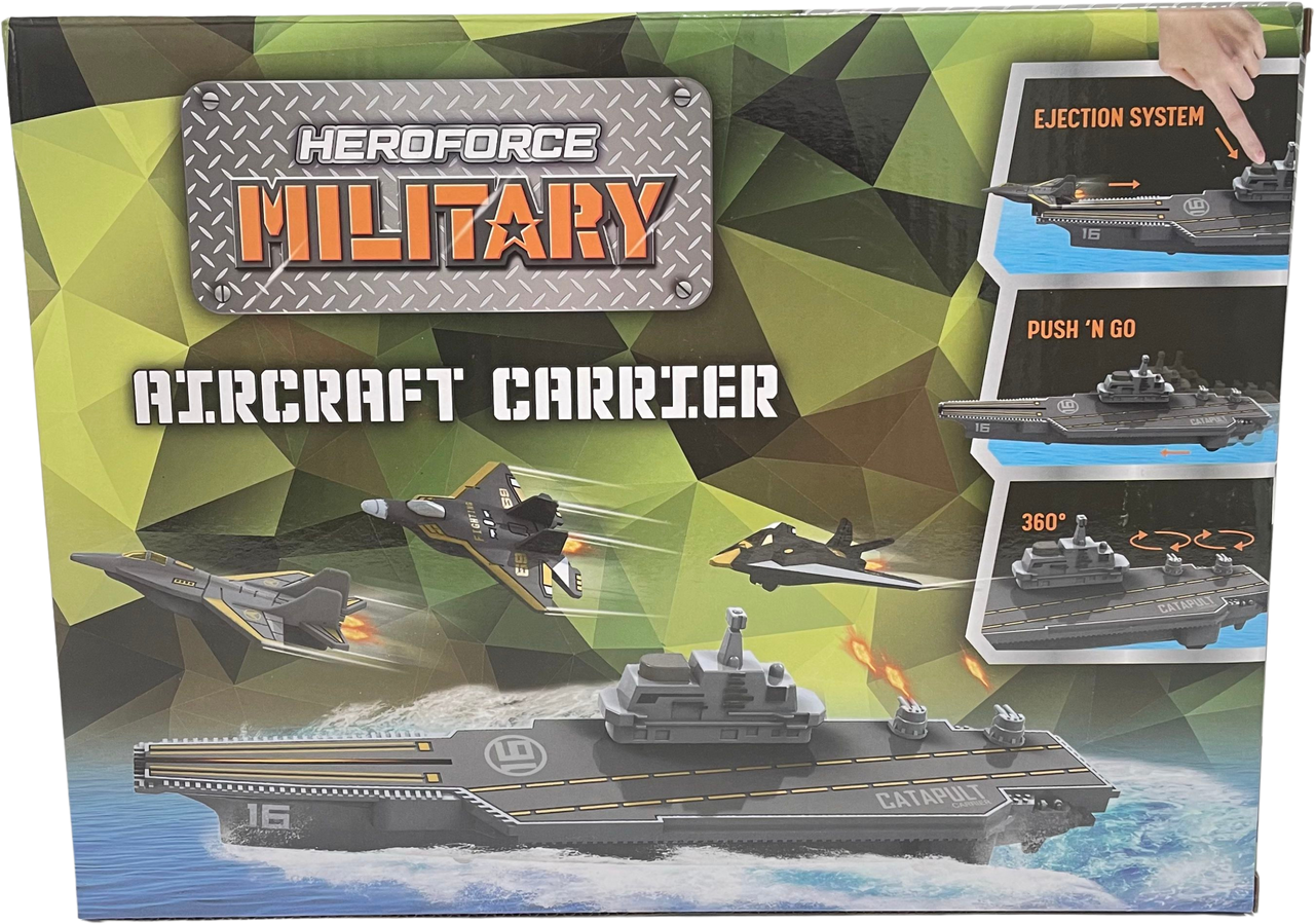 Heroforce Aircraft Carrier Jet Launcher Playset