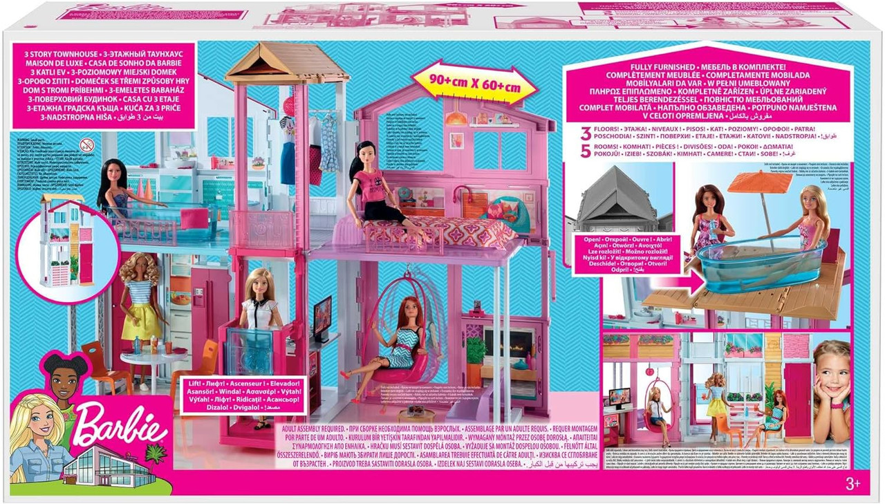 Barbie 3-Story Townhouse
