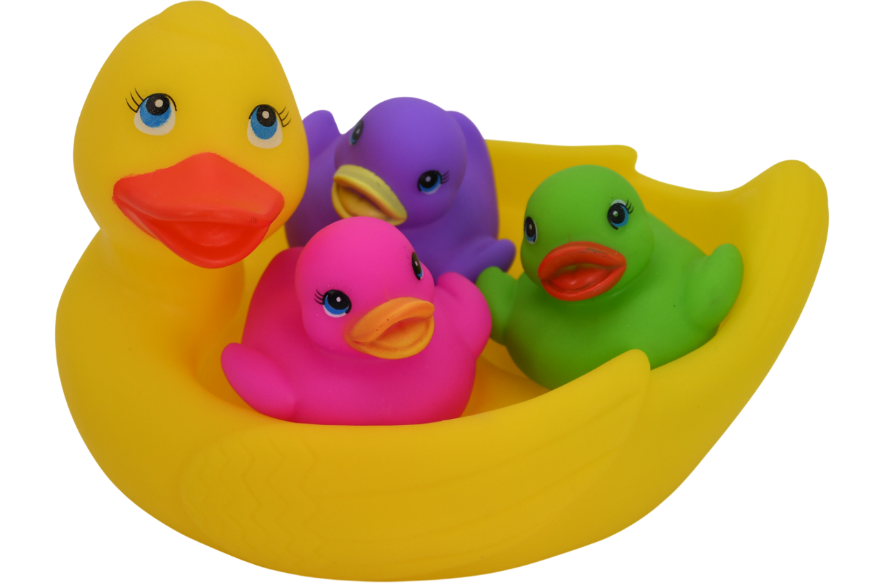 Wonder Co Grow Bath Time Ducks 4-Pack Wonder Co Grow Bath Time Ducks 4-Pack