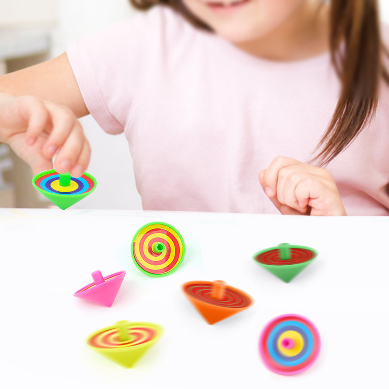 Spinning Tops 8pcs Spinning Tops 8pcs