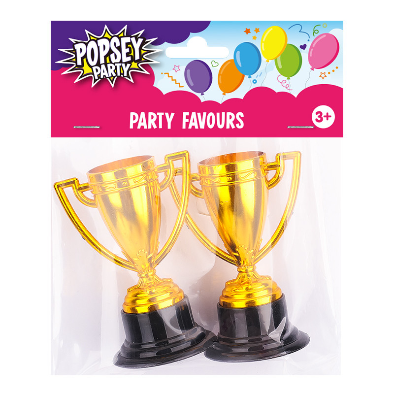 Mini Gold Award Trophies for Kids