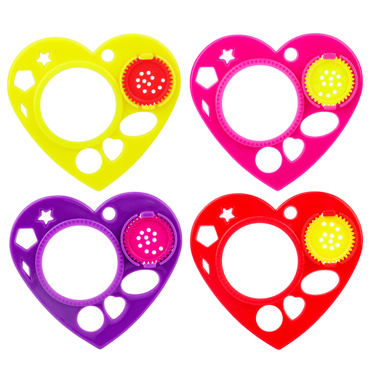 Heart Shaped Stencils For Kids 4pcs Heart Shaped Stencils For Kids 4pcs